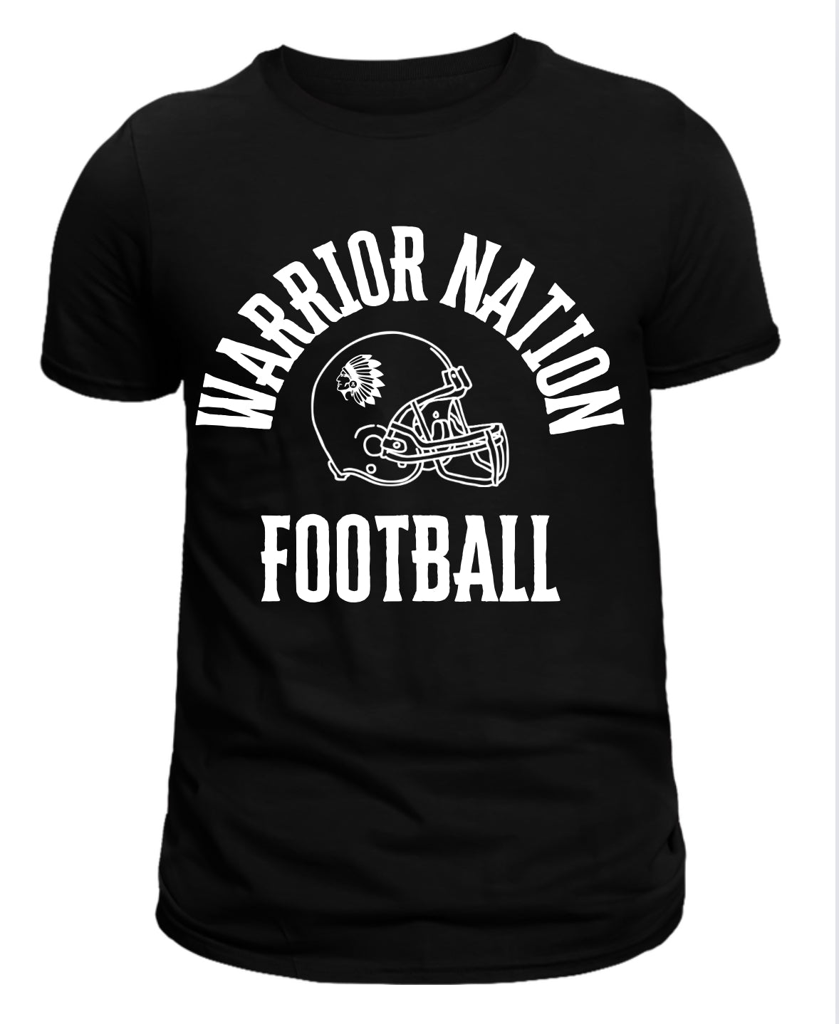 Warrior Nation Football - Tshirt/Sweatshirt  Youth/Adult Sizing